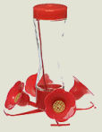 Perky Pet 4 station glass hummingbird feeder